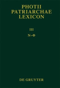 Photii Patriarchae Lexicon Ny - Phi (eBook, PDF)