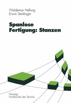 Spanlose Fertigung: Stanzen (eBook, PDF) - Hellwig, Waldemar; Semlinger, Erwin