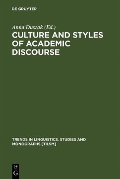 Culture and Styles of Academic Discourse (eBook, PDF)