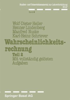 Wahrscheinlichkeitsrechnung Teil 2 (eBook, PDF) - Heller; Nuske; Lindenberg; Schriever