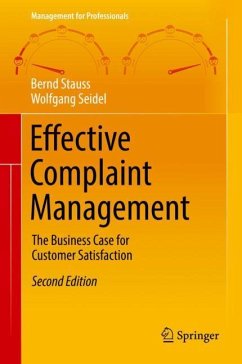 Effective Complaint Management - Stauss, Bernd;Seidel, Wolfgang