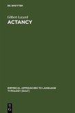 Actancy (eBook, PDF)