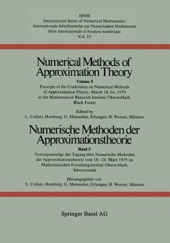 Numerische Methoden der Approximationstheorie / Numerical Methods of Approximation Theory (eBook, PDF) - Werner; Collatz; Meinardus