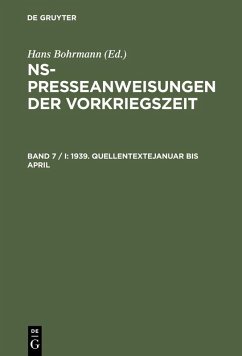 Cover 1939. Quellentexte Januar bis April. Quellentexte Mai bis August (eBook, PDF)