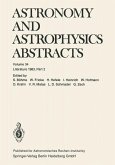 Astronomy and Astrophysics Abstracts (eBook, PDF)