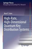 High-Rate, High-Dimensional Quantum Key Distribution Systems