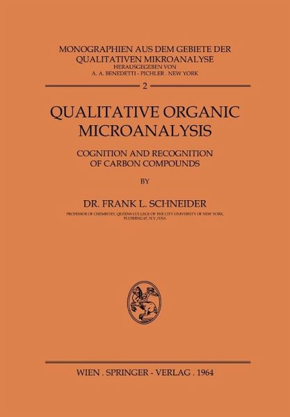 Qualitative Organic Microanalysis (eBook, PDF)