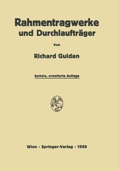 Rahmentragwerke und Durchlaufträger (eBook, PDF) - Guldan, Richard