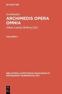 Archimedis opera omnia (eBook, PDF) - Archimedes