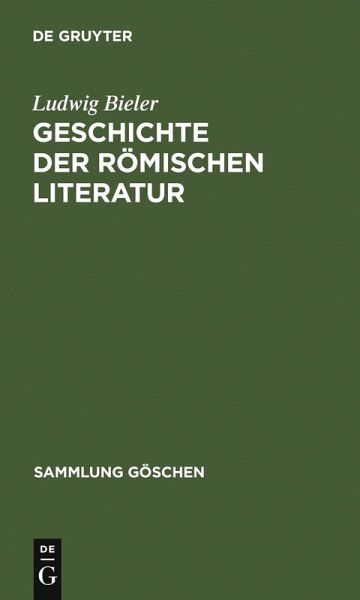 Geschichte der römischen Literatur (eBook, PDF) Geschichte der römischen Literatur (eBook, PDF)