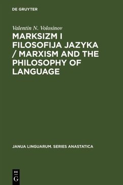 Marksizm i filosofija Jazyka / Marxism and the Philosophy of Language (eBook, PDF) - Volosinov, Valentin N.