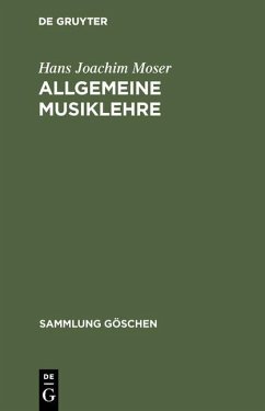 Cover Allgemeine Musiklehre (eBook, PDF)