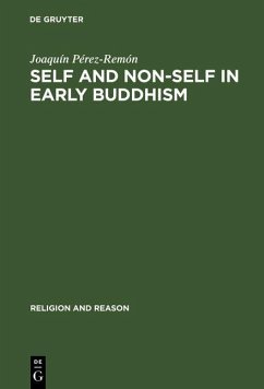 Self and Non-Self in Early Buddhism (eBook, PDF) - Pérez-Remón, Joaquín