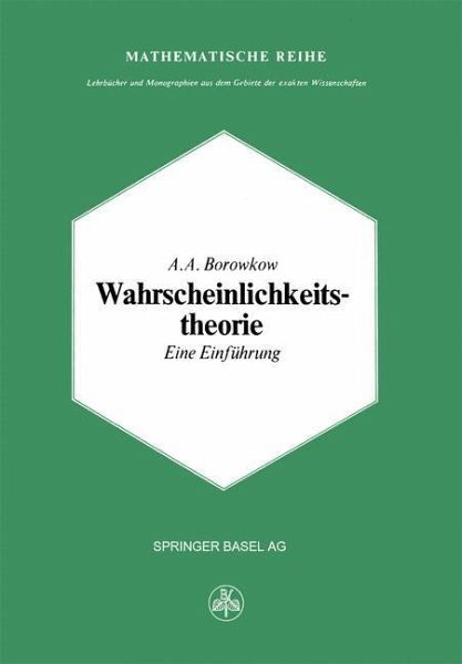 Wahrscheinlichkeitstheorie (eBook, PDF) Wahrscheinlichkeitstheorie (eBook, PDF)