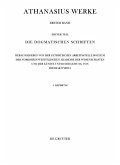 Athanasius Alexandrinus. Werke. Die Dogmatischen Schriften. Epistulae I-IV ad Serapionem (eBook, PDF)