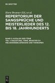 Katalog der Töne: Bd. 2,1 Einleitung, Töne, Register zu Melodieüberlieferung und Tonnamen; Bd. 2,2 Register zu den Tonschemata (eBook, PDF) Katalog der Töne: Bd. 2,1 Einleitung, Töne, Register zu Melodieüberlieferung und Tonnamen; Bd. 2,2 Register zu den Tonschemata (eBook, PDF)