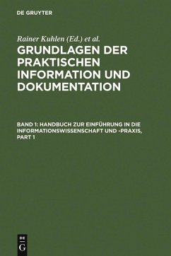 Cover Grundlagen der praktischen Information und Dokumentation (eBook, PDF)