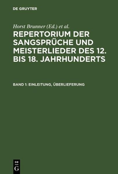 Einleitung, Überlieferung (eBook, PDF)
