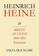 Briefe an Heine 1842-1851. Kommentar... - Bild 1