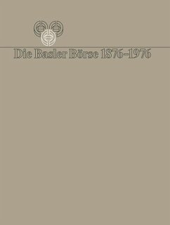 Die Basler Börse 1876-1976 (eBook, PDF) - Bauer