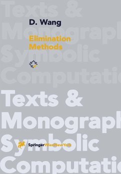 Elimination Methods (eBook, PDF) - Wang, D.