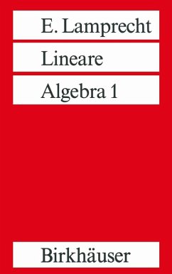 Cover Lineare Algebra 1 (eBook, PDF)