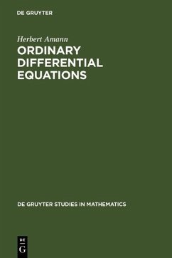 Ordinary Differential Equations (eBook, PDF) - Amann, Herbert