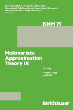 Multivariate Approximation Theory III (eBook, PDF) - Schempp; Zeller