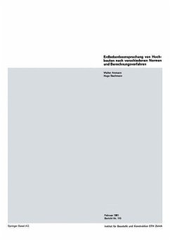 Erdbebenbeanspruchung von Hochbauten nach verschiedenen Normen und Berechnungsverfahren (eBook, PDF) - Ammann, W.; Bachmann