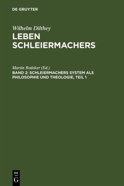 Cover Schleiermachers System als Philosophie und Theologie (eBook, PDF)