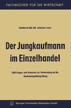 Der Jungkaufmann im Einzelhandel (eBook, PDF) - Lutze, Johannes
