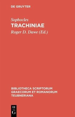 Trachiniae (eBook, PDF) - Sophocles