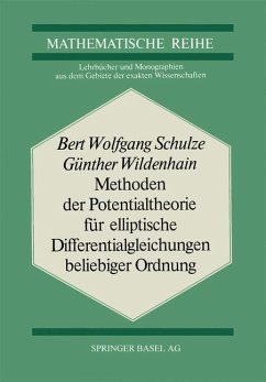 Methoden der Potentialtheorie für Elliptische Differentialgleichungen Beliebiger Ordnung (eBook, PDF) - Schulze, B. W.; Wildenhain
