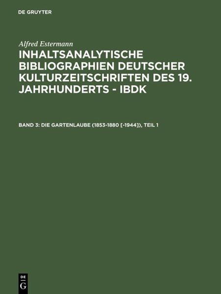 Die Gartenlaube (1853-1880 [-1944]) (eBook, PDF)