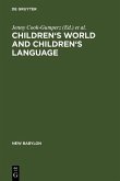 Children's Worlds and Children's Language (eBook, PDF)