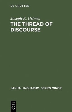 The Thread of Discourse (eBook, PDF) - Grimes, Joseph E.