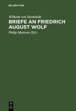 Cover Briefe an Friedrich August Wolf (eBook, PDF)