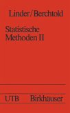 Statistische Methoden II Varianzanalyse und Regressionsrechnung (eBook, PDF)