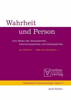 De Veritate - Über die Wahrheit (eBook, PDF) - Seifert, Josef