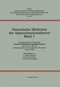 Numerische Methoden der Approximationstheorie/Numerical Methods of Approximation Theory (eBook, PDF) - Meinardus; Collatz; Werner