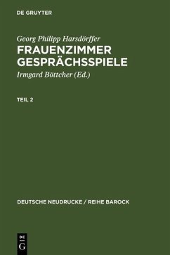 Frauenzimmer Gesprächsspiele Teil 2 (eBook, PDF)