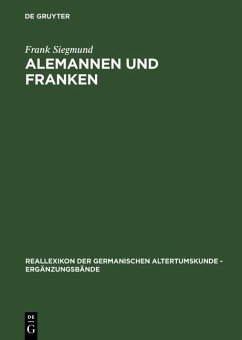 Alemannen und Franken (eBook, PDF) - Siegmund, Frank