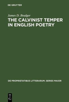 Cover The Calvinist Temper in English Poetry (eBook, PDF)