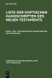 Die sahidischen Handschriften der... - Bild 1