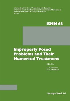Cover Improperly Posed Problems and Their Numerical Treatment (eBook, PDF)