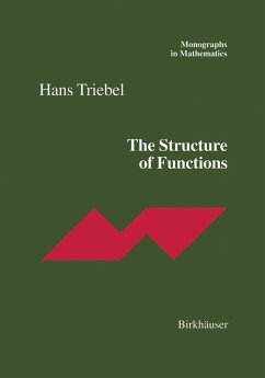 The Structure of Functions (eBook, PDF) - Triebel, Hans