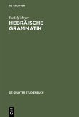 Hebräische Grammatik (eBook, PDF)