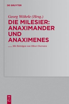 Cover Anaximander und Anaximenes (eBook, PDF)