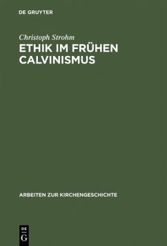 Cover Ethik im frühen Calvinismus (eBook, PDF)
