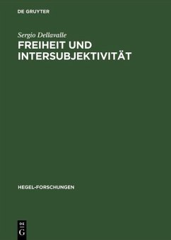 Freiheit und Intersubjektivität (eBook, PDF) - Dellavalle, Sergio